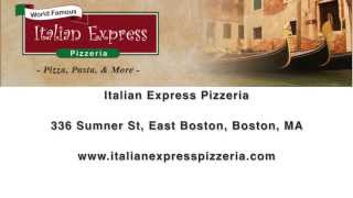 preview picture of video 'Italian Express Pizzeria Boston MA Reviews'