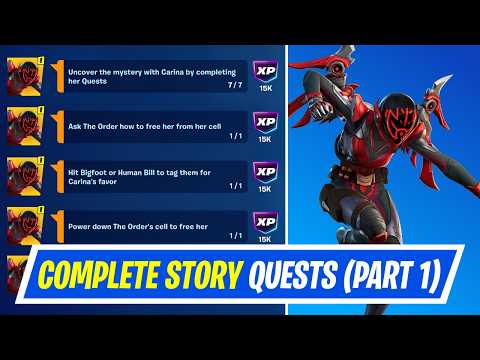 Fortnite Complete Story Quests - How to EASILY Complete Breakpoint Story Quests