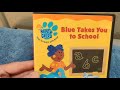 Blue S Clues BLUE TAKES YOU TO SCHOOL DVD OVERVIEW