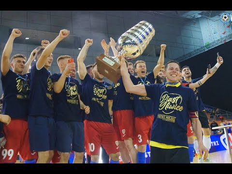 Radość Piasta Gliwice, Mistrza Polski w Futsalu w sezonie 2021/2022
