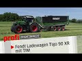 TIM fährt Tigo: Fendt Tigo 90 XR mit TIM | profi #Einsatzbericht