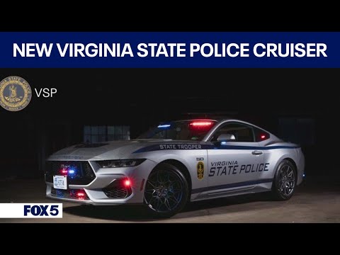 Virginia State Police unveils new fleet of Mustang cruisers