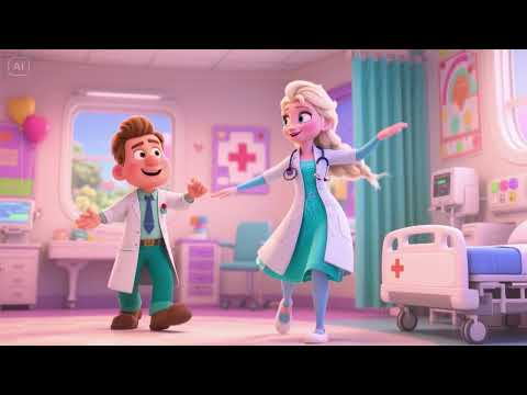 Doctor Check Up Dance with Elsa – A Friendly Health Song for Kids