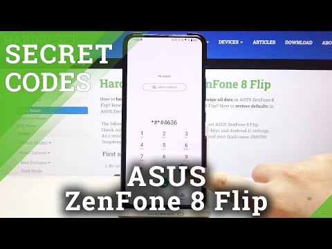 Secret Codes for ASUS ZenFone 8 Flip – Hidden Options / Testing Mode