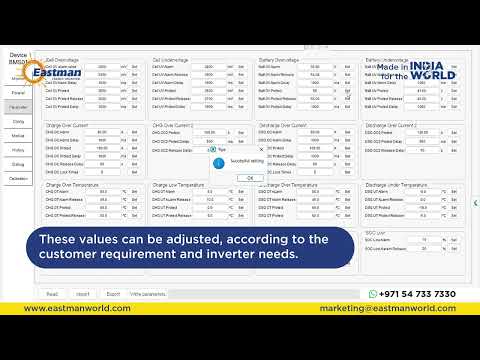 How to Configure Battery Parameters via Host Software I Lithium Batteries I Techno Expert Sessions