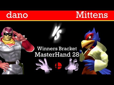 MasterHand 28 Winners Bracket - dano(C.Falcon) vs. Mittens(Falco)