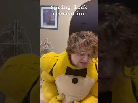 Fnaf movie SpringLock recreation #fnaf #fnafmovie #short #shorts #fivenightsatfreddys #cosplay #foxy