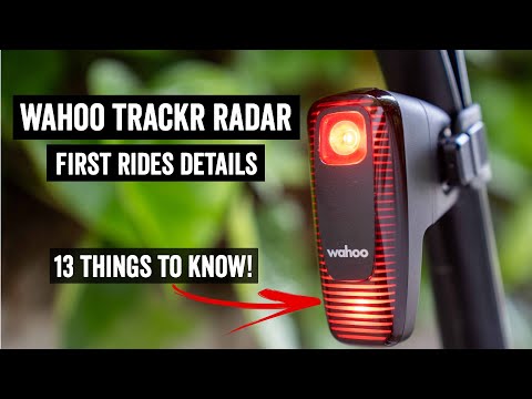 Wahoo TRACKR Radar First Rides: 13 Things To Know!