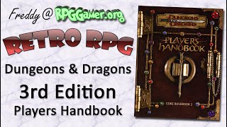 Retro RPG: Dungeons & Dragons 3rd Edition Players Handbook