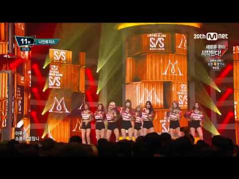 150730 E435 Mnet M! Countdown 9MUSES - Hurt Locker