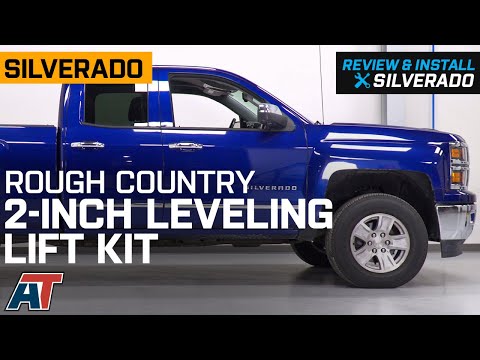 2007-2018 Silverado & Sierra 1500 Rough Country 2-Inch Leveling Lift Kit Review & Install