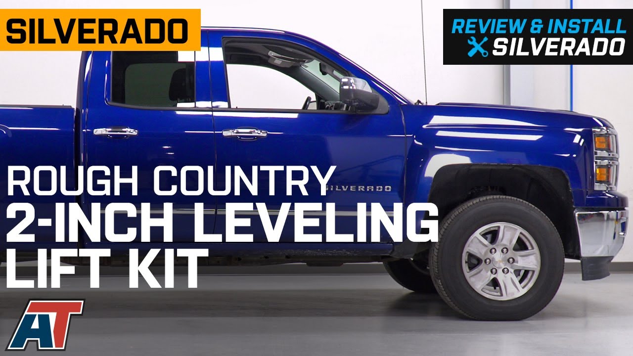 2007-2018 Silverado & Sierra 1500 Rough Country 2-Inch Leveling Lift Kit Review & Install