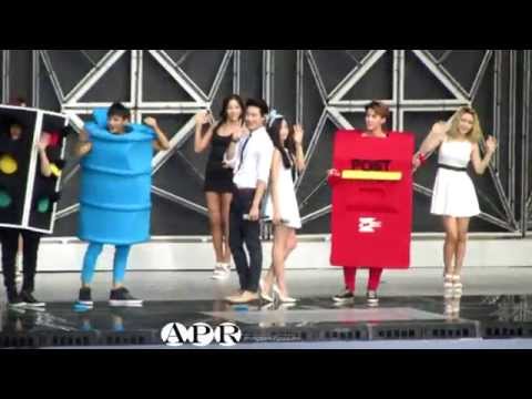 140815 SMTOWN IN SEOUL Zhou Mi&Victoria Loving You feat TAO, XIUMIN, SEHUN