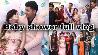 Baby Shower Full Vlog || Full Rasam || Dance Masti 😍