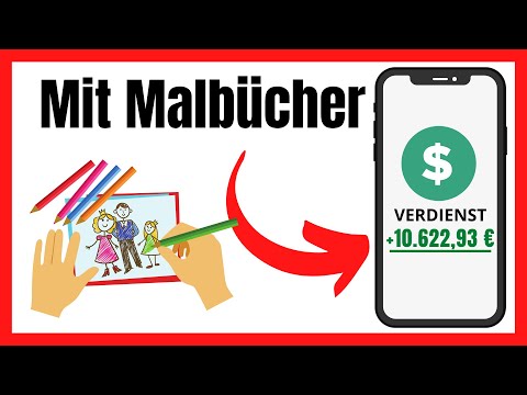 Geld verdienen mit Malbüchern (Amazon KDP)