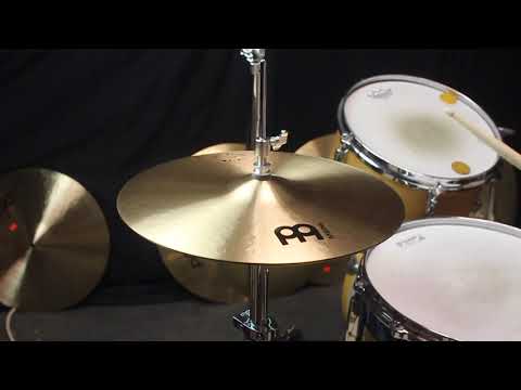 Meinl 14" Pure Alloy Medium Hi Hats - 998g/1147g (video demo) image 2