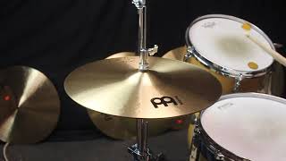 Video thumbnail for Meinl 14" Pure Alloy Medium Hi Hats - 998g/1147g by The Drum Shop - Portland, Maine
