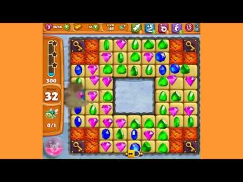Diamond Digger Saga Level 165 playing right