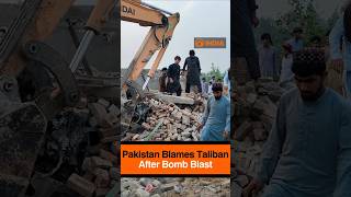 Pakistan Blames Taliban After Bomb Blast