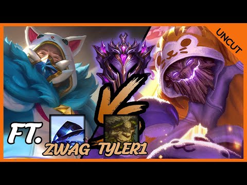 MASTERS URGOT VS MAOKAI GAMEPLAY COMMENTARY FT. TYLER1 AND ZWAG - League of Legends
