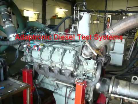 Deutz TDC2015C084 V8 RV Engineering Diesel Engine Test Systems