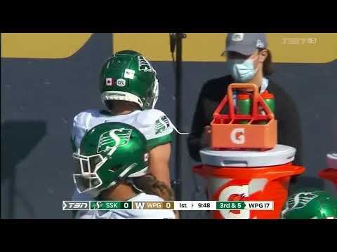 September 11, 2021 - CFL - Saskatchewan Roughriders @ Winnipeg Blue Bombers