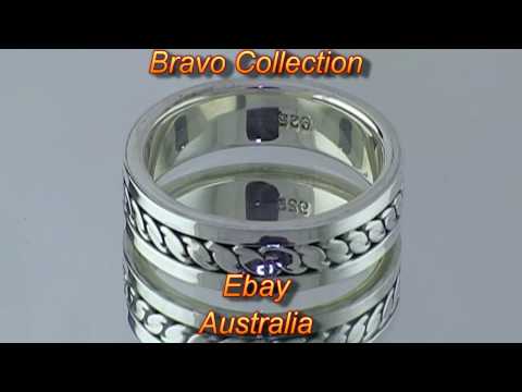 Solid Sterling Silver Thumb New  Men Ring R-083