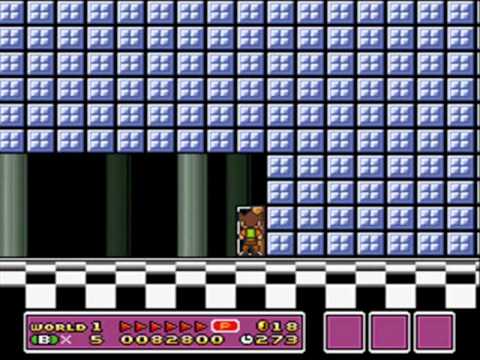 SMB3 for Super Mario All-Stars Custom Level #186 - Morton's Gym