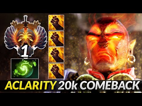AlaCrity TOP1 SEA 20k Gold Comeback game with Ember Spirit