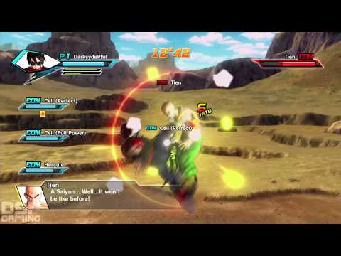 Dragonball Xenoverse playthrough (PS4) pt28 - Team Cell Wrecks the Z-Fighters!