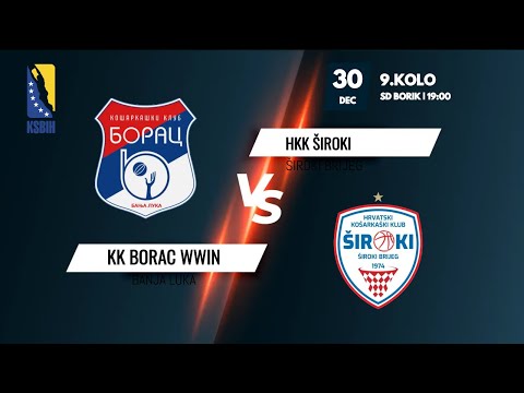 KK Borac WWin vs HKK Široki - 9.kolo - KSBIH - 2022/2023