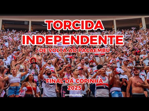 Meia Cancha FC / Torcida Independente. São Paulo x Corinthians. Final da Copinha 2025.