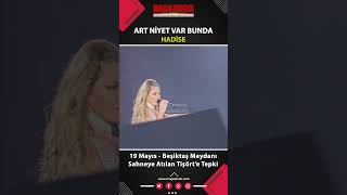 Hadise - Sahneye Atılan Tişört'e Sinirlendi