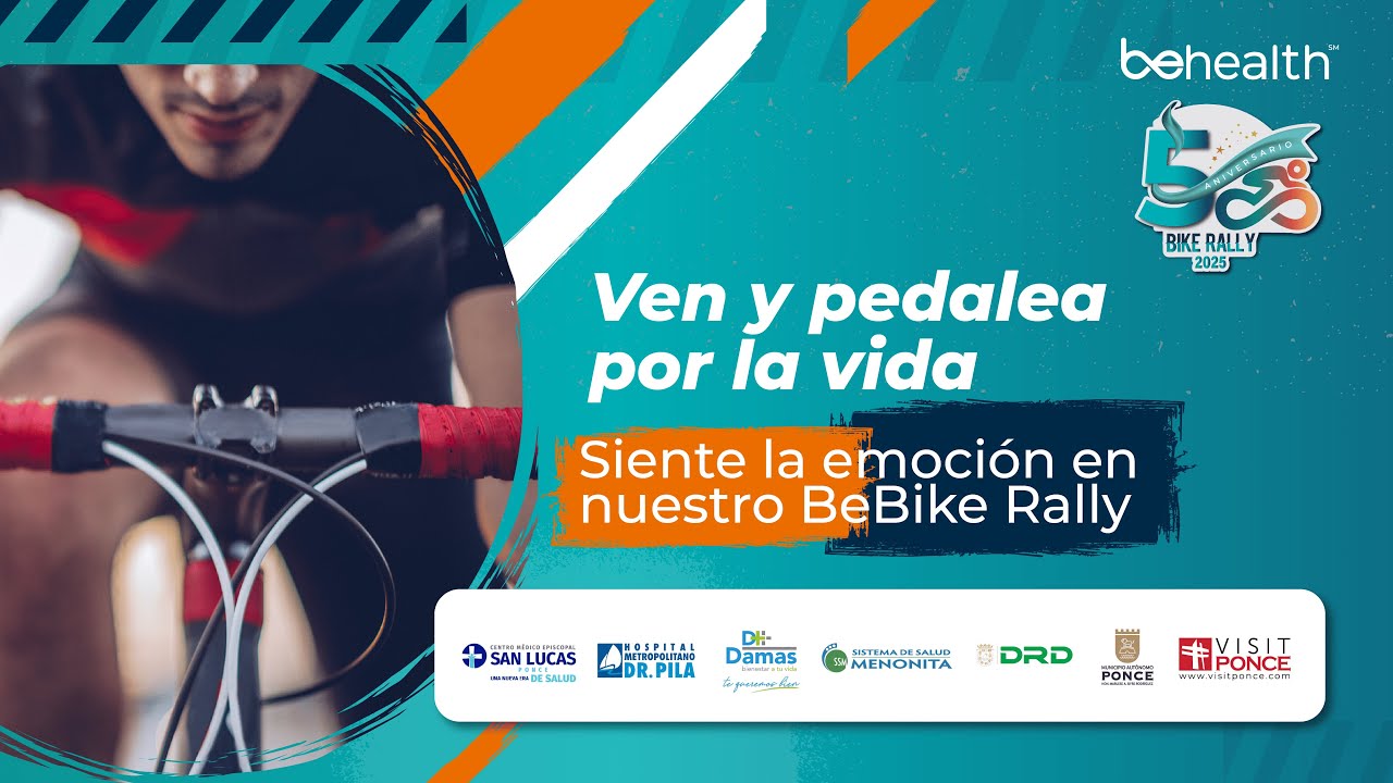 Pedalea por la vida el 6 de abril en nuestro BeBike Rally 2025