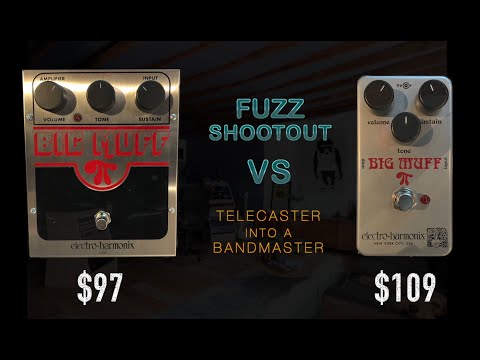 BIG MUFF FUZZ SHOOTOUT #01 BIG MUFF PI REISSUE V BIG MUFF RAMS HEAD RI