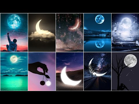 Beautiful Moon dp photo | Moon wallpaper images | Moon dp/pics/photo/images/dpz