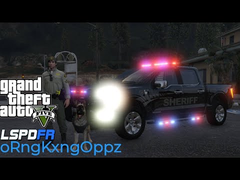GTA5 MODS LSPDFR 0.4 | SHERIFF MONDAY K-9 PATROL ( GTA 5 REAL LIFE MODS )