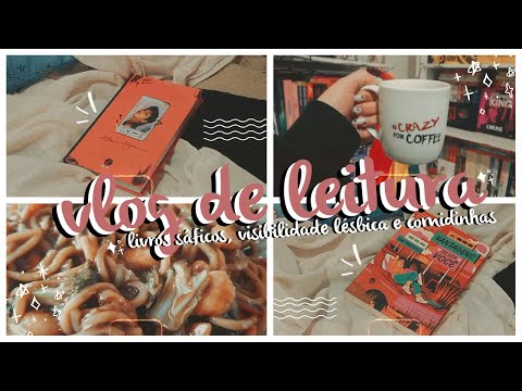 VLOG DE LEITURA #39 | lendo livros sficos, visibilidade lsbica e no estamos sozinhas ??????????