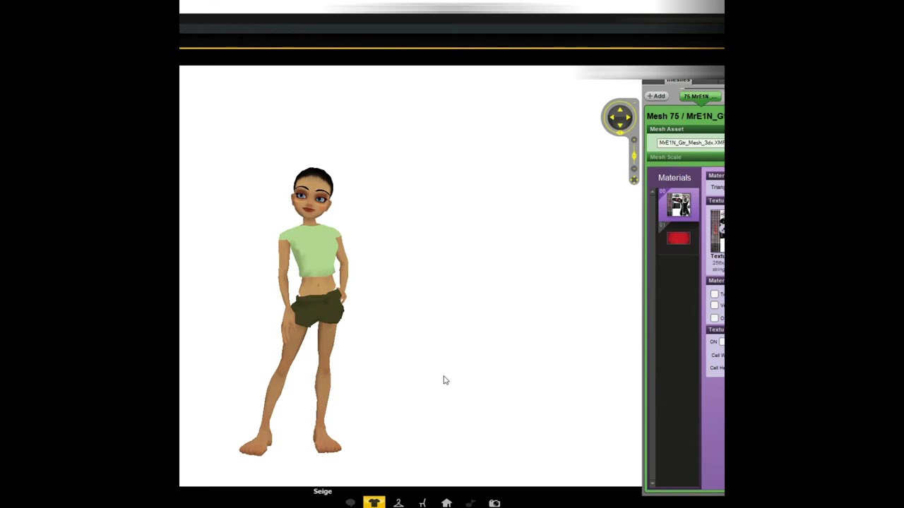 IMVU texture edit Tutorial Using GIMP