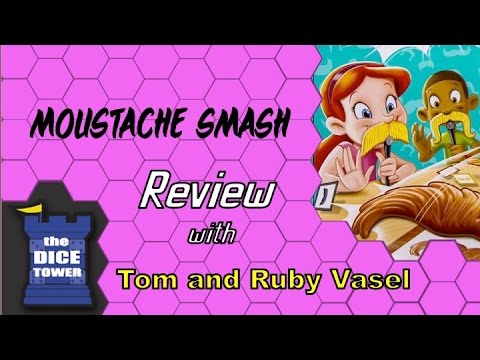 Dice Tower Reviews: Moustache Smash
