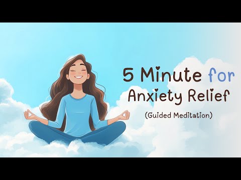 Calm Anxiety Attacks (5 Minute Guided Meditation)