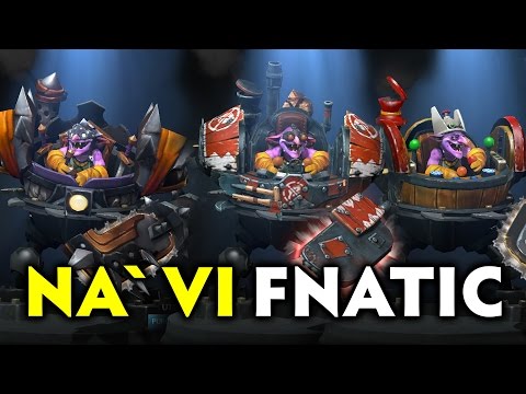 NAVI vs Fnatic - 3x Timbersaw - Summit 5 Dota 2