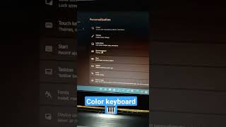 change color keyboard 🎹 on windows 11