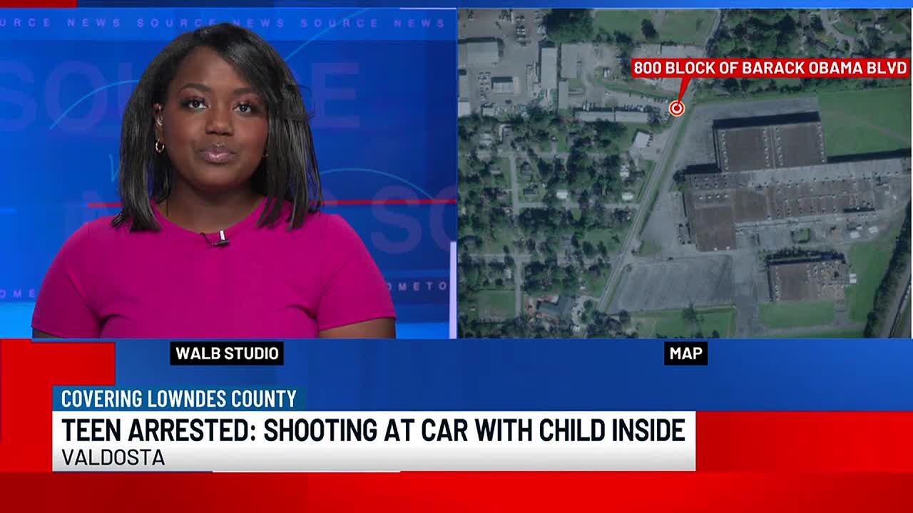 Teen arrested after allegedly shooting at vehicle with 5-year-old inside