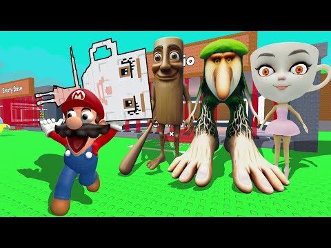 Mario Stole Brainrots In Roblox ..Mario Plays Steal a Brainrot