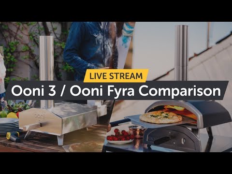 Ultimate Pizza Oven Comparison - Ooni Fyra vs. Ooni 3 |  Is Ooni Fyra Better?! | LIVE Q&A