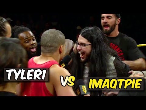 TYLER1 VS IMAQTPIE - WWE VS NXT LEAGUE OF LEGENDS FACE-OFF - TYLER1 REACTION