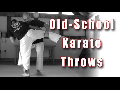 Some Old School Karate Throws