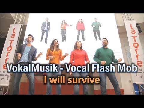 VokalMusik - Vocal flashmob com muita criatividade em Palermo - Itália - FHD - 033