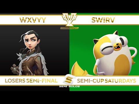 Losers Semi-Finals Semi-CUP Saturdays - Wxvyy (Arya) VS Swirv (Jake)